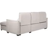 Home4You Kampinė sofa-lova „SCALA“, šviesiai pilkos spalvos
