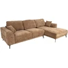 Home4You Kampinė sofa OLIVIA DK, smėlio