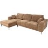 Home4You Kampinė sofa OLIVIA KK, smėlio