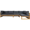 Home4You Kampinė sofa SERENITY 2+2+1