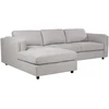 Home4You Kampinė sofa SIRE LC Pilka