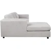 Home4You Kampinė sofa SIRE LC Pilka