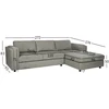 Home4You Kampinė sofa SIRE RC Žalia