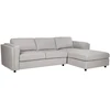 Home4You Kampinė sofa SIRE RC Pilka