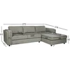Home4You Kampinė sofa SIRE RC Žalia