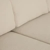 Home4You Kampinė sofa VALERY VN Kreminė, Išskleidžiama