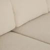 Home4You Kampinė sofa VALERY LC kreminės spalvos