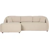 Home4You Kampinė sofa VALERY VN Kreminė, Išskleidžiama