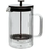 Home4You Prancūziškas kavos virimo aparatas „FRENCH DOUBLE“ 800 ml, dvigubos sienelės stiklinis