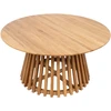Home4You Kavos staliukas SLATTED D80xH40cm, guobos