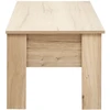 Home4You Kavos staliukas HANNES 100x50xH42cm Rustic melaminas