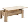 Home4You Kavos staliukas HANNES 100x50xH42cm Rustic melaminas