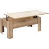 Home4You Kavos staliukas HANNES 100x50xH42cm Rustic melaminas
