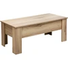 Home4You Kavos staliukas HANNES 100x50xH42cm Rustic melaminas