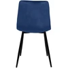 Home4You Chair CHILLI tamsiai mėlynas aksomas