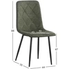 Home4You Chair MELS žalias