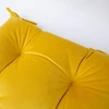 Fotelis Home4You Pagalvėlė kėdei VELVET 2, geltona