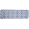 Home4You Cushion for chair BADEN-BADEN 48 x 165 cm, pilkas rhombus
