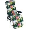 Home4You Cushion for chair BADEN-BADEN 48 x 165 cm, dark floral