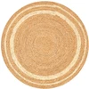 Home4You Carpet Kilimas SELITA D100cm, natūralus/smėlio spalvos
