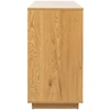 Home4You Side board SACHA 160x40xH74cm, melamine with oak decor