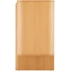 TV staliukas Home4You Indauja MORBEN 202,5x42x75 cm, melaminas su ąžuolo dekoru