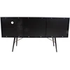 Home4You Indauja LUXEMBOURG 150x40xh80cm, juoda