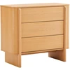 TV staliukas Home4You Indauja MORBEN 90x42x80 cm, melaminas su ąžuolo dekoru