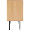 Fotelis Home4You TV staliukas NATE 180x40xH70cm, ąžuolinė