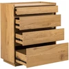 Home4You Side board SACHA 75x40xH89cm, melamine with oak decor