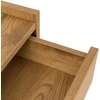 Home4You Side board SACHA 75x40xH89cm, melamine with oak decor