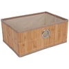 Home4You Krepšys MAX BAMBOO 30x21xH13cm