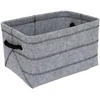 Home4You Pintinė MAX FELT-4, 32x23x18cm, šviesiai pilkas veltinis