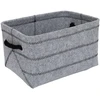 Home4You Pintinė MAX FELT-4, 32x23x18cm, šviesiai pilkas veltinis