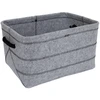 Home4You Pintinė MAX FELT-3, 36x26x20 cm, šviesiai pilkas veltinis