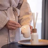 Home4You Aromatinė sojų vaško žvakė RENTO Beržo kvapo, 24 h