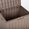 Home4You Storage box PORTOLA 56x43xH53cm/118L, beige plastikas