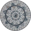 Home4You Laužavietė MOSAIC Smėlio spalvos 60x60xH43cm