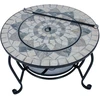 Home4You Laužavietė MOSAIC Smėlio spalvos 60x60xH43cm