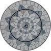 Home4You Laužavietė MOSAIC Smėlio spalvos 60x60xH43cm