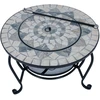 Home4You Laužavietė MOSAIC Smėlio spalvos 60x60xH43cm