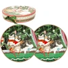 Home4You Lėkštės MIA CATS D19cm 2vnt dovanų dėžutėje