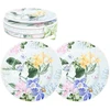 Home4You Lėkštės MIA FLORA 19cm 2vnt dovanų dėžutėje