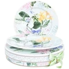 Home4You Lėkštės MIA FLORA 19cm 2vnt dovanų dėžutėje
