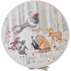 Home4You Lėkštės MIA SNOW D26cm 2vnt dovanų dėžutėje