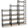 Home4You Lentynėlė HECTOR 60x28xH121cm, uosio/juoda