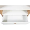 Home4You Lentyna HELENA Baltas 80x40xH140 cm
