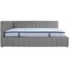 Home4You Lova JASPER 90x200cm su čiužiniu HARMONY DUO Pilka