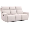 Home4You Sofa-reglaineris MAREN 3-vietė Smėlio spalvos