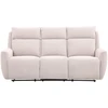 Home4You Sofa-reglaineris MAREN 3-vietė Smėlio spalvos